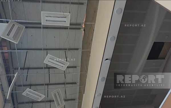 Последствия атаки иранских дронов на аэропорт Нахчывана - ФОТОРЕПОРТАЖ