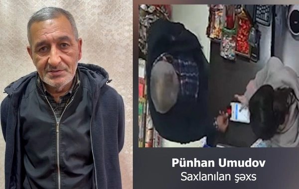 Avtobusda cibgirlik edən şəxs tutulub