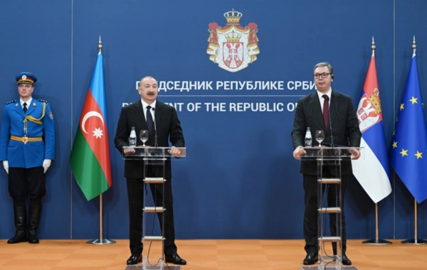 Serbiya Prezidenti: Mən əziz dostum İlham Əliyevdən çox şeyi öyrənirəm