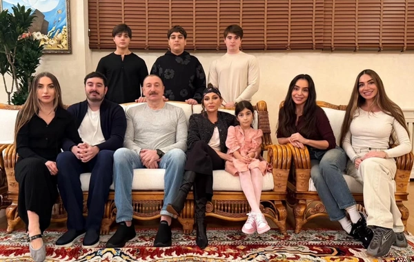 Leyla Aliyeva shared a post from President Ilham Aliyev's birthday