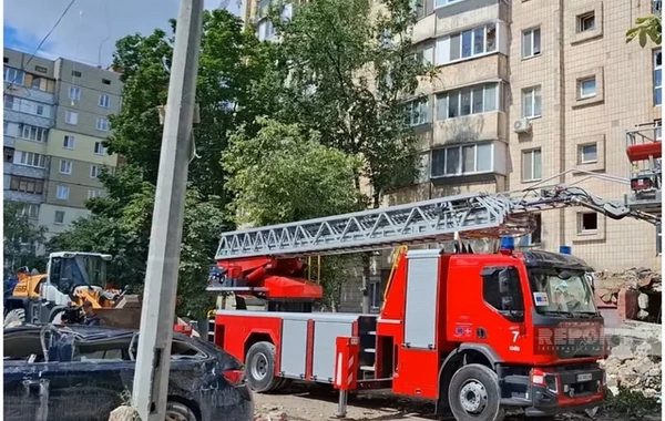 Kiyev Rusiyanın növbəti raket hücumundan sonra - FOTOREPORTAJ