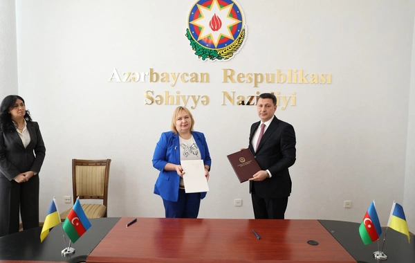 Ukrayna və Azərbaycan səhiyyə nazirləri saziş imzalayıb, əməkdaşlıq genişləndirilir Ukrayna və Azərbaycan səhiyyə nazirləri saziş imzalayıb, əməkdaşlıq genişləndirilir