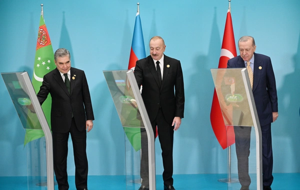 Türkmənistan tərəfindən Füzulidə tikiləcək məscidin onlayn formatda təməli qoyulub