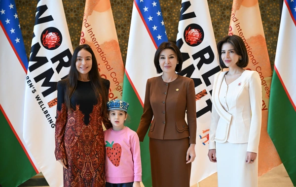 Leyla Əliyeva Səmərqənddə Uşaqların rifahına investisiya mövzusunda Ümumdünya Sammitinin açılışında iştirak edib