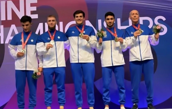 Сборная Азербайджана стала двукратным чемпионом мира