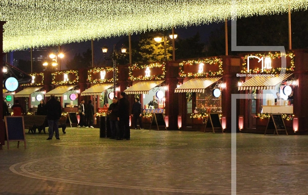 Dənizkənarı Bulvar Yeni İlə xüsusi hazırlaşıb - Bu dəfə Buz Meydançası da olacaq