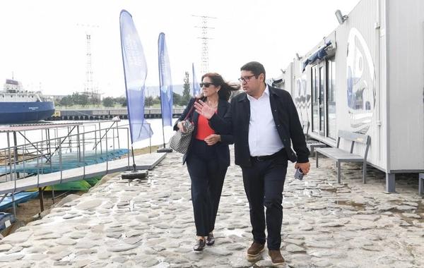 Asunsion Loriyente Bakıda Azərbaycan Su İdmanı Federasiyasının fəaliyyəti ilə tanış olub