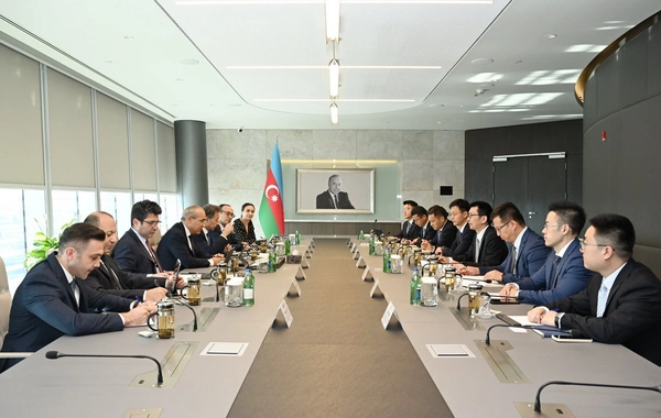 Микаил Джаббаров встретился с главой компании PowerChina Resources Ltd.