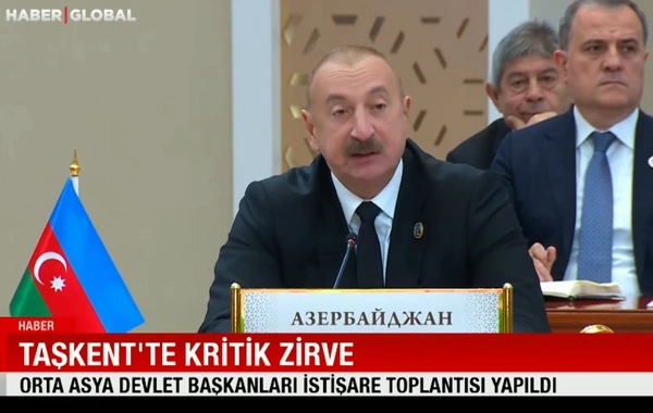 Haber Global: In Tashkent, President Ilham Aliyev emphasized the importance of the Zangezur Corridor