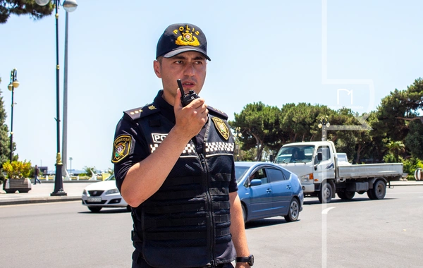 Polis Günündə də post başında – Bakının küçələrindən diqqətçəkən FOTOLAR