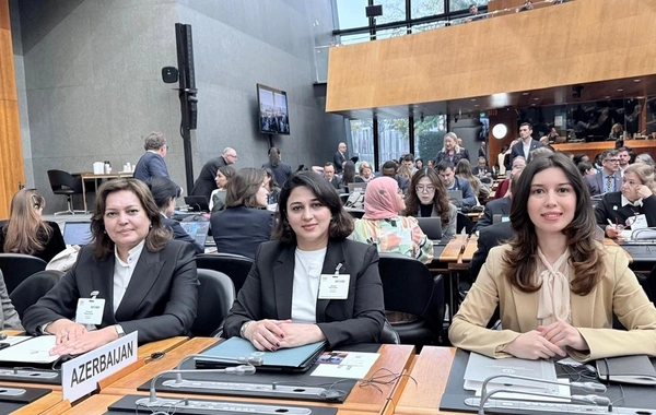 Umayra Tağıyeva beynəlxalq tədbirdə Xəzər dənizinin dayazlaşmasına yetərli qlobal diqqət ayrılmamasını qaldırıb
