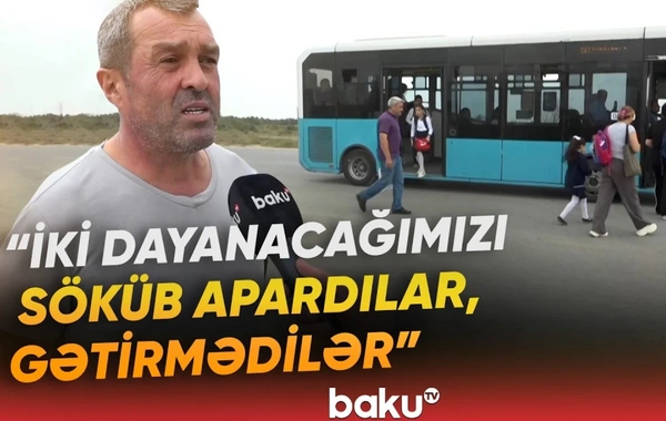Suraxanı sakinləri dayanacaqsız qaldılar