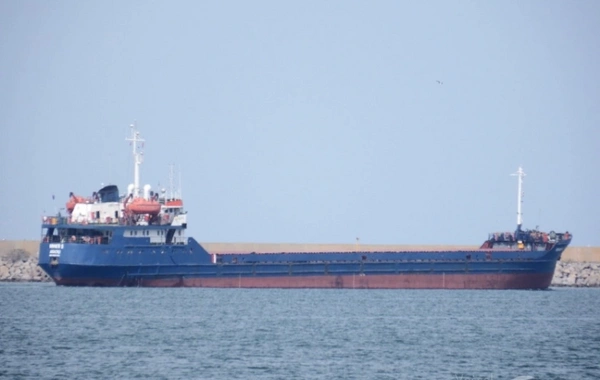 İrana məxsus gəmi Xəzər dənizində qəzaya uğrayıb