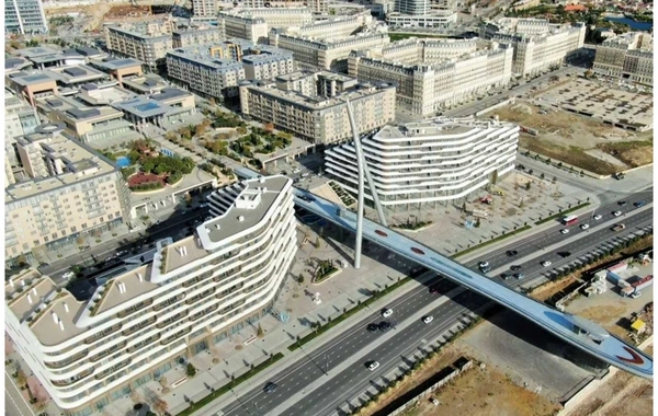 AAYDA: Bakıda unikal piyada körpüsü inşa edilib
