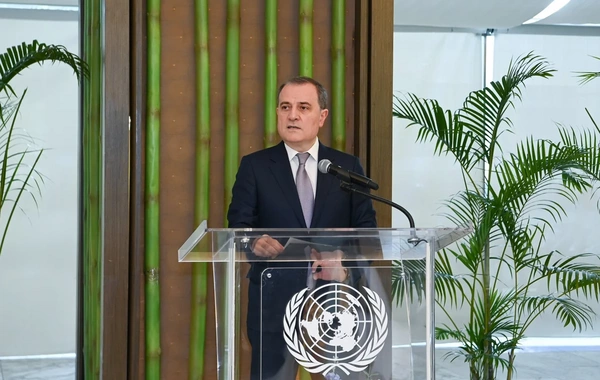 Ceyhun Bayramov BMT tədbirində Azərbaycanın çoxtərəfli əməkdaşlığa sadiqliyini bildirib
