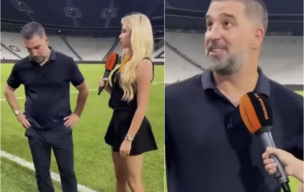 Arda Turan's strange behavior on camera caused a storm of discussions online