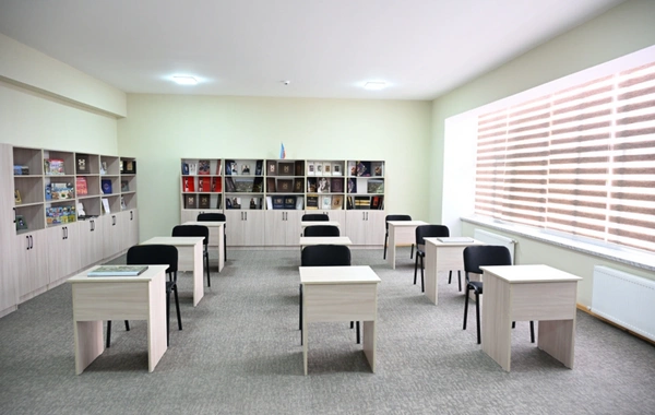 Ucarda Heydər Əliyev Fondunun təşəbbüsü ilə inşa olunan məktəb istifadəyə verilib