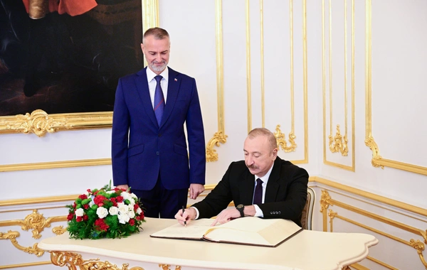 Состоялись встречи Президента Азербайджана с председателем Нацсовета Словакии