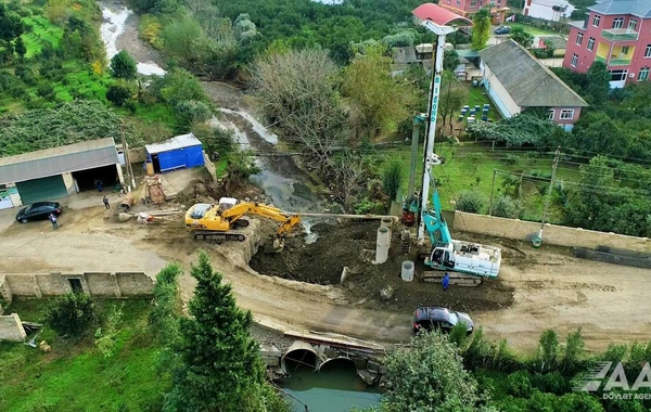 Astarada yeni avtomobil körpüsü inşa olunub