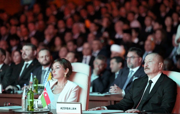 Bakıda WUF13-ün Sessiyasının açılış mərasimi keçirilib, Prezident İlham Əliyev çıxış edib
