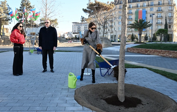 Prezident İlham Əliyev "Bakı Ağ Şəhər"də olub