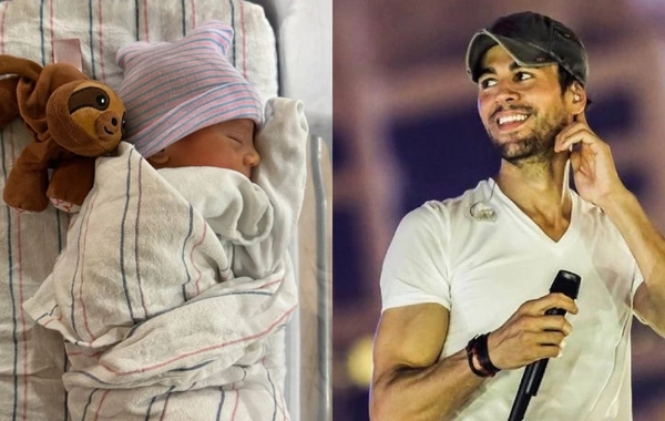 Enrike İqlesias 4-cü dəfə ata oldu