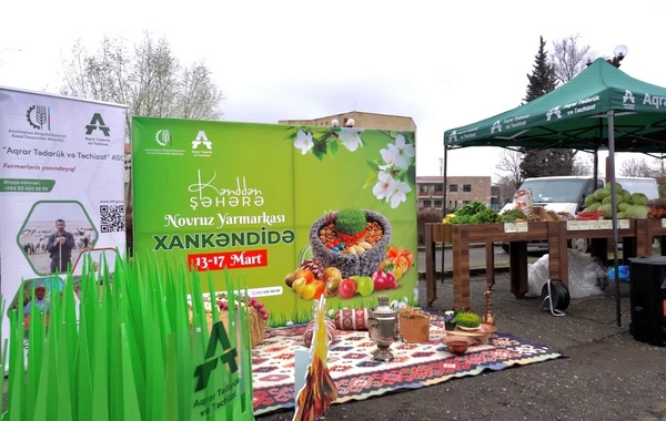 Xankəndidə Kənddən Şəhərə Novruz yarmarkası keçirilir