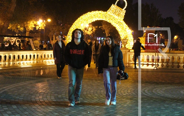 Dənizkənarı Bulvar Yeni İlə xüsusi hazırlaşıb - Bu dəfə Buz Meydançası da olacaq