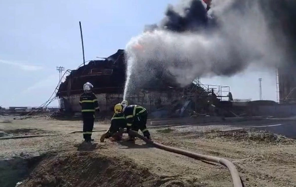 Bakıda güclü yanğın başlayıb