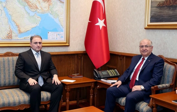 Yaşar Güler azərbaycanlı nazirlə görüşdü