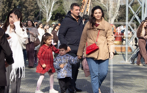 Bakı bulvarı baharı fərqli ab-havada qarşılayır