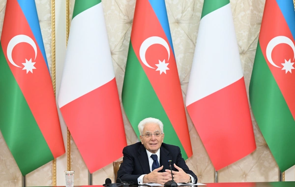 Azərbaycan və İtaliya prezidentləri mətbuata bəyanatlarla çıxış ediblər