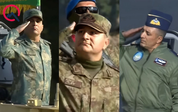 Generalların yeni rütbədə ilk FOTOLARI