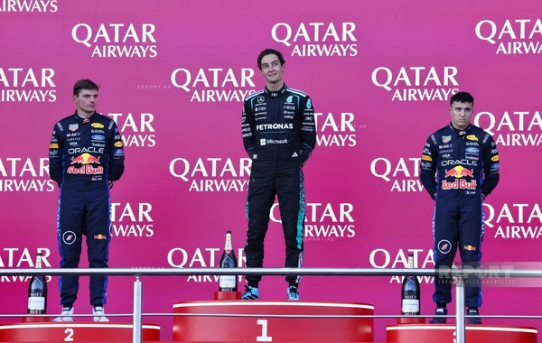 Formula 1 üzrə Azərbaycan Qran-prisinin qalibi mükafatlandırılıb