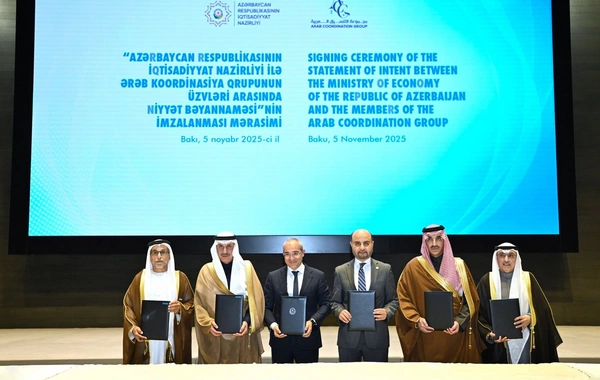 Azərbaycan Əbu-Dabi İnkişaf Fondu və Ərəb Koordinasiya Qrupu ilə sənədlər imzalayıb