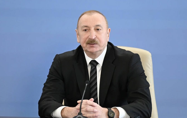 Prezident İlham Əliyev Şuşa Forumunda 907-ci düzəlişin tam ləğvi məsələsinə toxunub