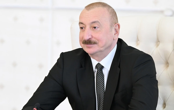 Prezident İlham Əliyev Almaniya Kansleri Fridrix Mertslə Yaxın Şərqi müzakirə edib