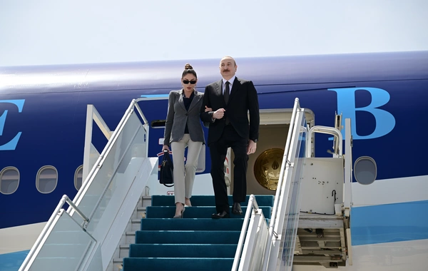 President of Azerbaijan Ilham Aliyev arrived on a working visit to Turkey