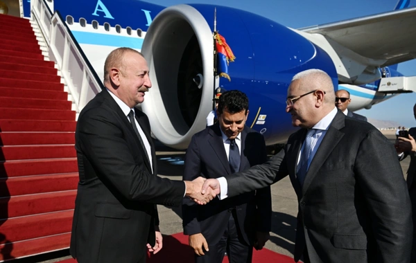 Prezident İlham Əliyev Misirdə işgüzar səfərdədir