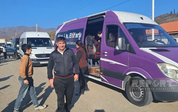 Növbəti köç karvanı Sos kəndinə çatıb, açarlar təqdim edilib