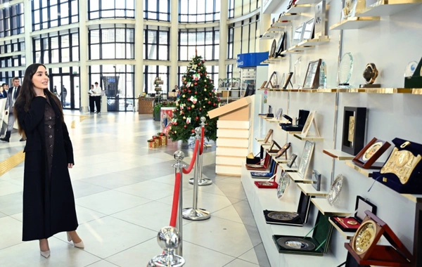 Leyla Əliyeva "ASAN Məktub" sosial proqramının 10 illiyinə həsr olunan tədbirdə iştirak edib