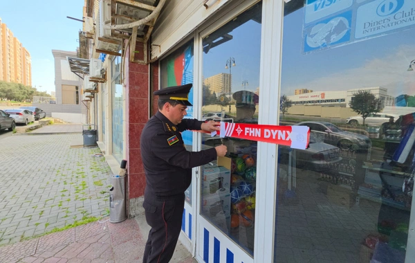 Bakıda yanğın təhlükəsizliyi pozulan topdansatış mağazası bağlandı