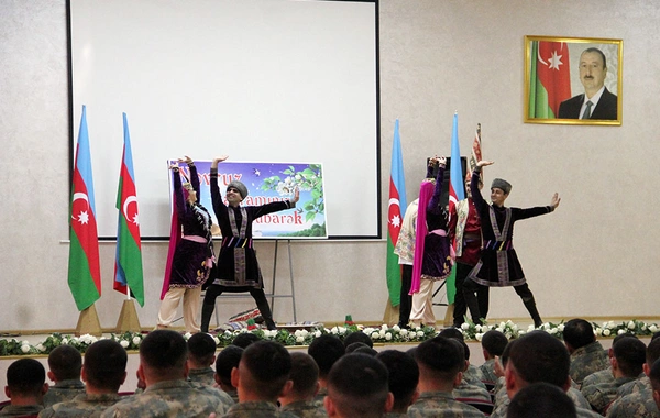Azərbaycan Ordusunda Novruz və Ramazan bayramları böyük təntənə ilə qeyd olunub