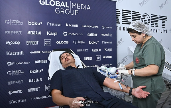 "Global Media Group" növbəti dəfə "Talassemiyasız həyat naminə" könüllü qanvermə aksiyasına qoşulub