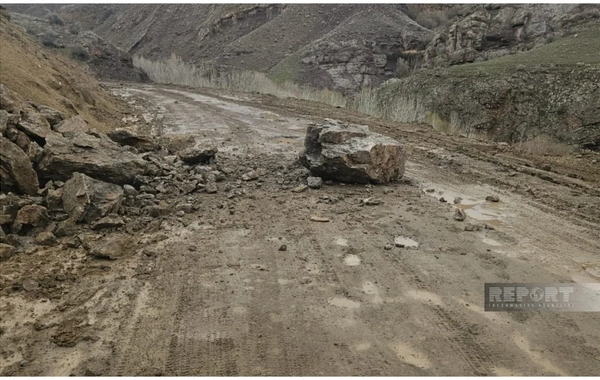 Ordubadda qaya uçqunu olub