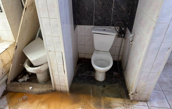 Bakıda uşaq xəstəxanasında biabırçı mənzərə