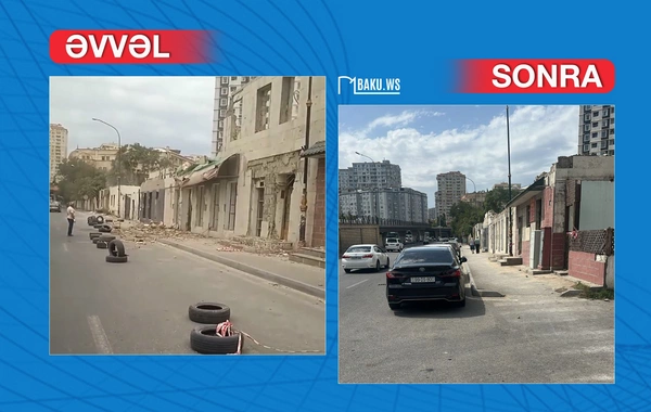 3-cü mikrorayon dairəsi yaxınlığındakı təhlükəli vəziyyət aradan qaldırılıb