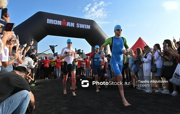 Bakıda keçirilən "IRONMAN 70.3" triatlon yarışının qalibi müəyyənləşdi