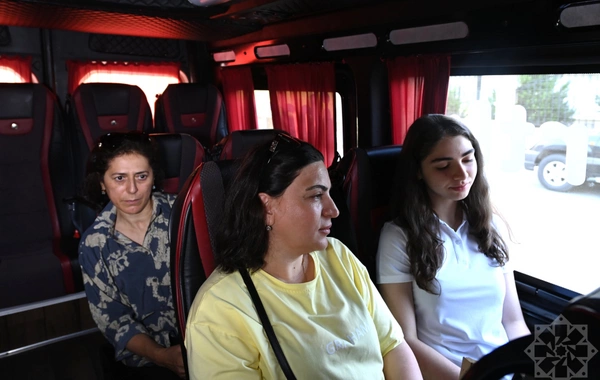 Ağdamın Kəngərli kəndinə növbəti köç karvanı yola salınıb