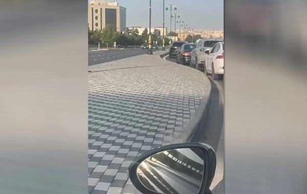 Ağ Şəhərdə vətəndaşların şikayət etdiyi yol quruluşu